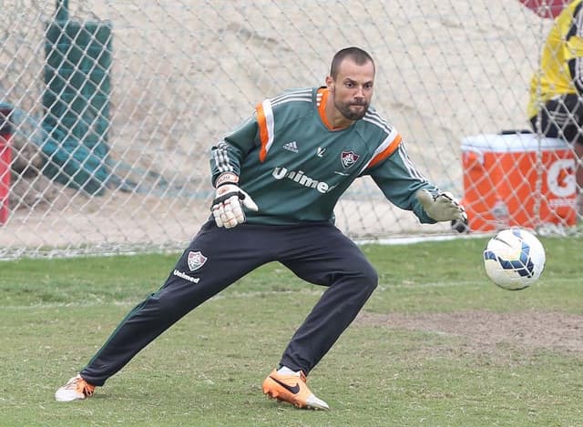 Diego Cavalieri - Treino do Fluminense (Foto: Cleber Mendes/ LANCE!Press)