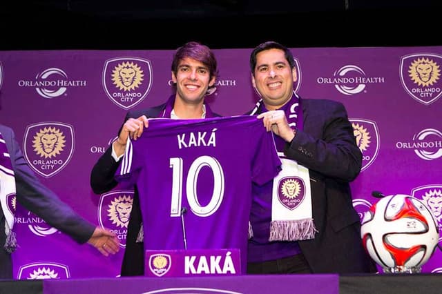 Apresentação de Kaká pelo Orlando City (Foto: Divulgação/Orlando City)