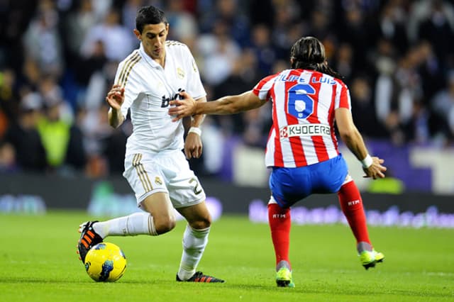 Real Madrid x Atlético de Madrid - Di Maria (Foto: Felix Ordonez/Reuters)