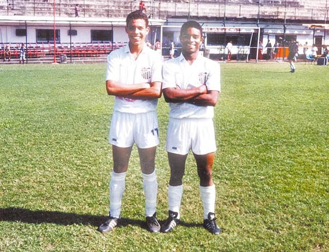 Ronaldo no campo do São Cristóvão (Foto: Divulgação)