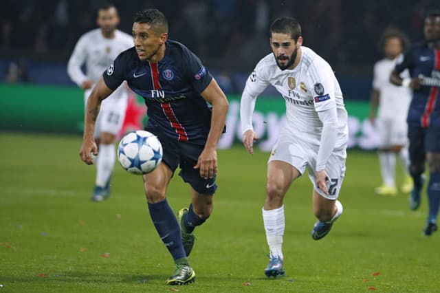 Isco foi substituído diante do PSG de Marquinhos (Foto: Thomas Samson / AFP)