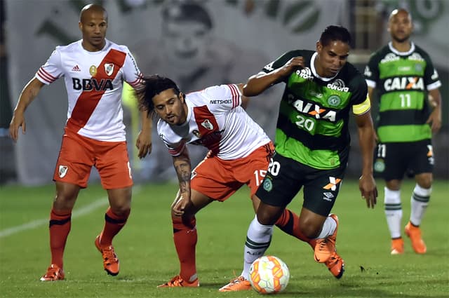 Chapecoense x River Plate (foto:AFP)