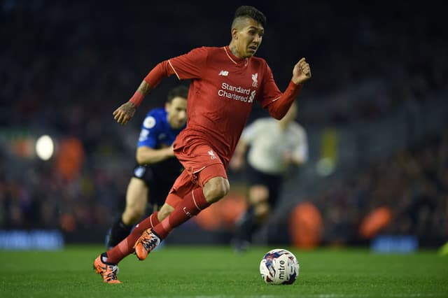 Firmino foi o destaque da classificação do Liverpool (Foto: Paul Ellis / AFP)