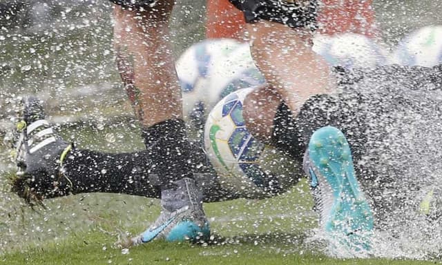 Corinthians - Chuva (Foto: Ari Ferreira/Lancepress!)