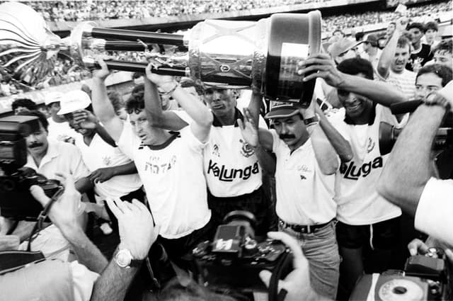 Corinthians  - Campeão Brasileiro 1990 (Foto: Agência Estado)