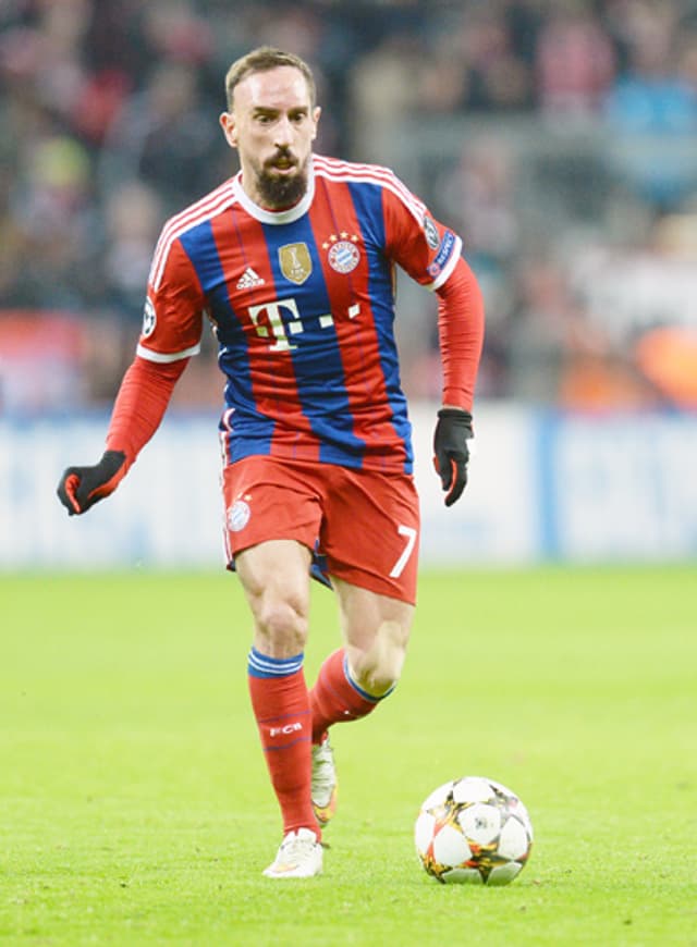 Ribéry - Bayern de Munique (Foto: Christof Stache/ AFP)