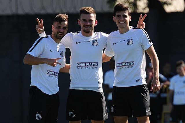 Rafael Longuine, Lucas Lima e Léo Cittadini