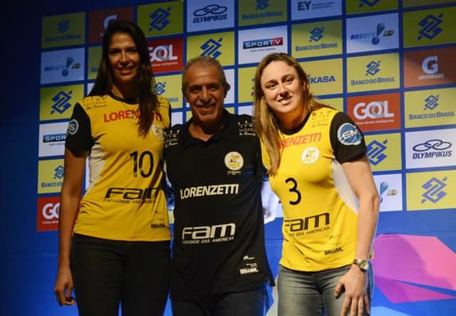 William está confiante na participação do São Bernardo na Superliga Feminina de vôlei (Foto: Alexandre Arruda/CBV)