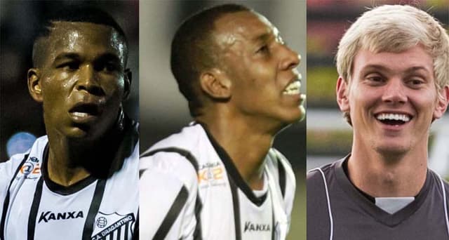 Alan Mineiro, Moisés e Douglas (Foto:FuturaPress)