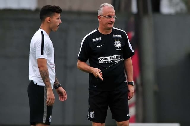 Zeca e Dorival Júnior, do Santos