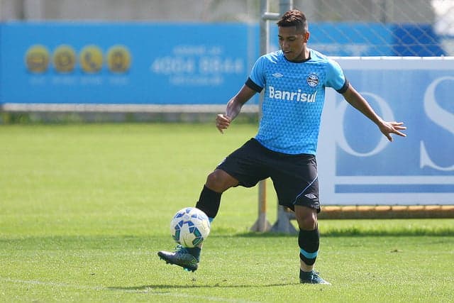 Pedro Rocha está liberado para jogar o Grenal 408 (Foto: Lucas Uebel/Grêmio)