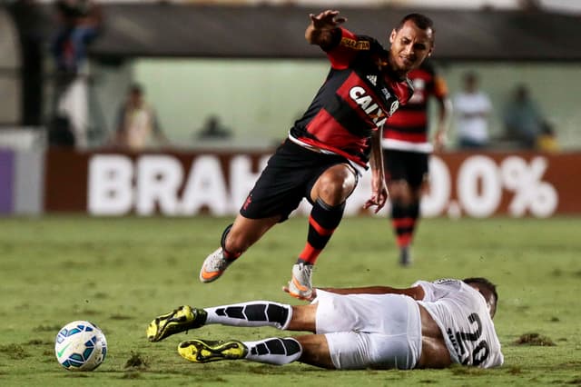 Santos x Flamengo (Foto: Ale Cabral/Lancepress!)