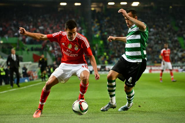 Sporting 2 x 1 Benfica. (Foto: PATRICIA DE MELO MOREIRA/AFP)