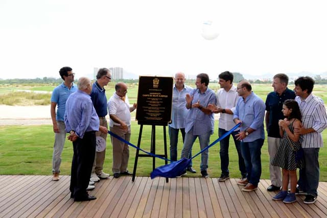 Prefeitura entrega campo de golfe dos jogos olímpicos Rio 2016