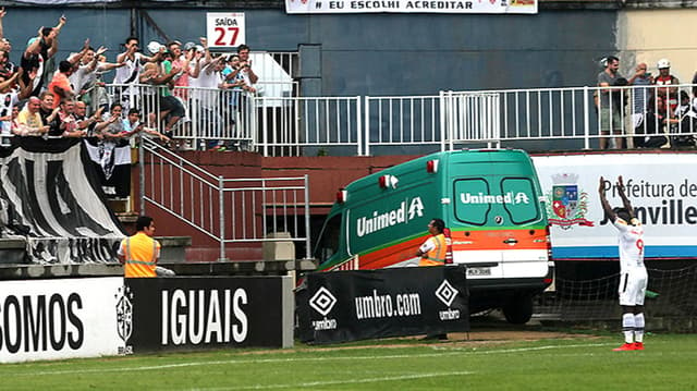 HOME - Joinville x Vasco - Campeonato Brasileiro - Riascos (Foto: Paulo Fernandes/Vasco.com.br)