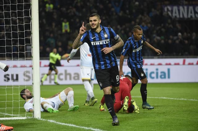 Inter x Frosinone (Foto: OLIVIER MORIN/AFP)