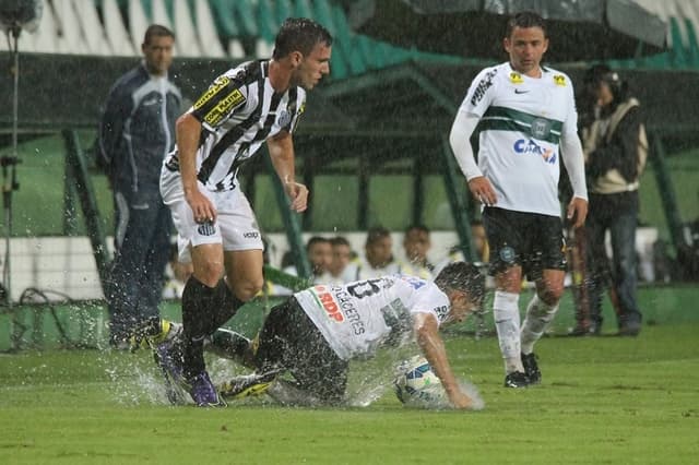 Coritiba x Santos ((Foto: Guilherme Artigas/Fotoarena/Lancepress!)