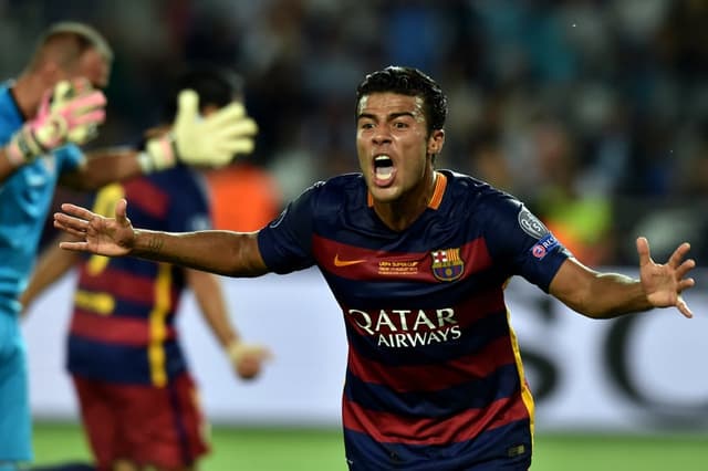 Rafinha - Barcelona (Foto: AFP / KIRILL KUDRYAVTSEV)