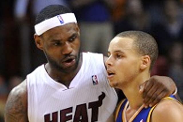 LeBron James e Stephen Curry