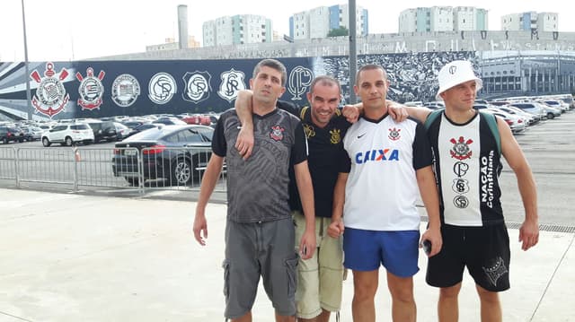 Croata Zeljko é torcedor do Corinthians e esteve no Brasil nos últimos dias (Foto:Divulgação)