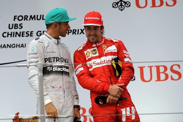 Lewis Hamilton e Fernando Alonso (Foto: Divulgação)