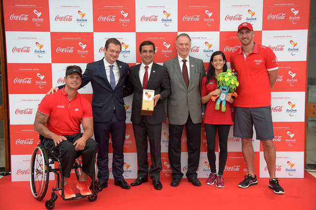 Coca-Cola anuncia patrocínio aos Jogos Paralímpicos Rio-2-016 (Foto: Alexandre Loureiro/Inovafoto/Coca-Cola)