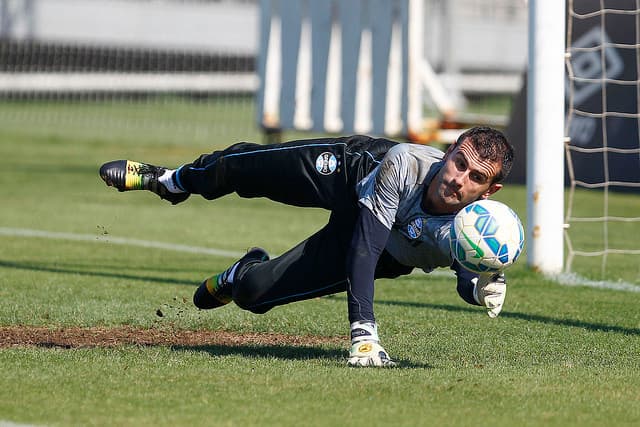 Bruno Grassi defenderá a meta do Grêmio na última rodada do Brasileirão (Foto: Lucas Uebel/Grêmio)