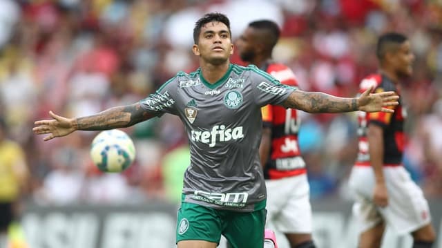 Flamengo x Palmeiras - Dudu (Foto: Cleber Mendes/Lancepress!)