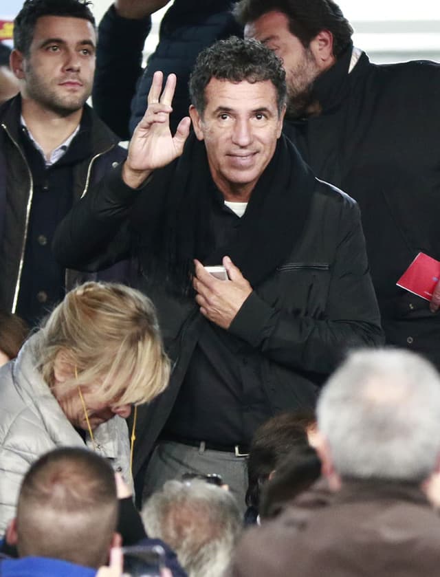 Careca esteve no San Paolo para assistir Napoli x Roma (Foto: Carlo Hermann / AFP)