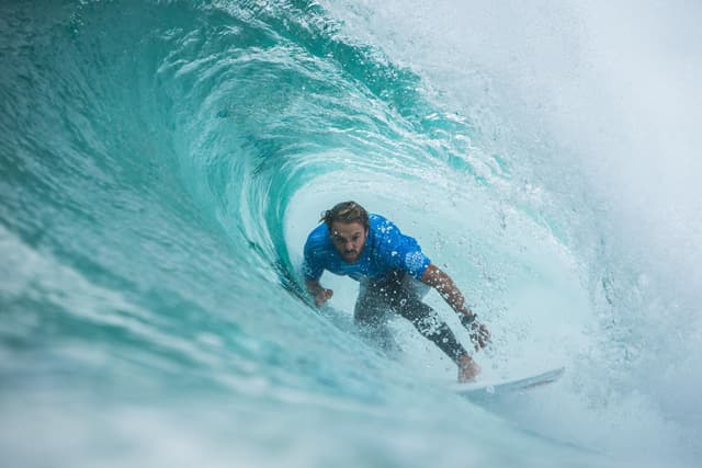 Caio Ibelli foi campeão do WQS sem vencer uma etapa sequer (Foto: WSL)