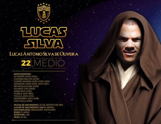 Ex-Botafogo apareceu como Jedi