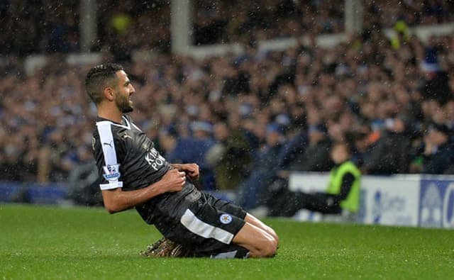 Mahrez tem 13 gols na Premier League (Foto: Paul Ellis / AFP)