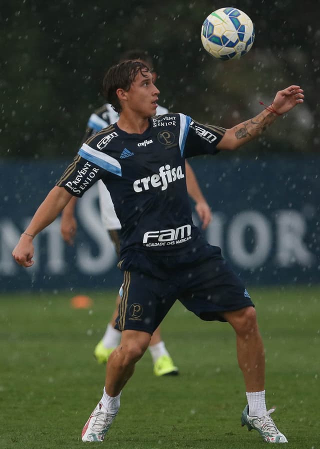 Arancibia - Palmeiras (FOTO: Cesar Greco/Palmeiras)