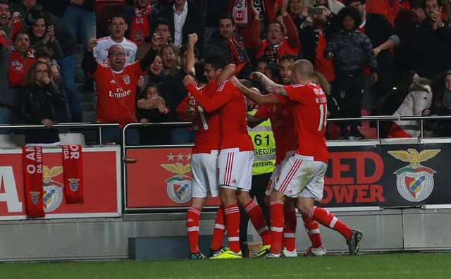 Benfica x Nacional (foto:Divulgação/Benfica)