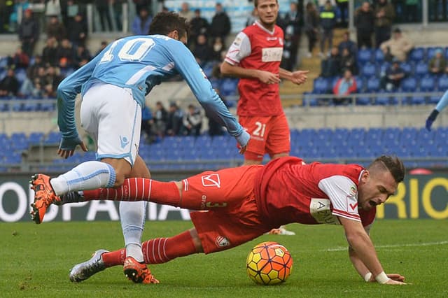 Felipe Anderson - Lazio x Carpi (Foto: Tiziana Fabi / AFP)