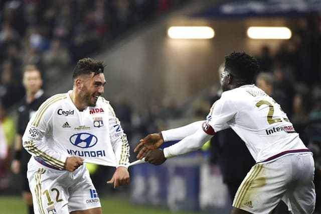 Ferri - Lyon x Troyes (Foto: Jeff Pachoud / AFP)