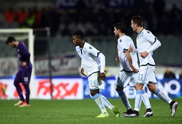 Keita - Fiorentina x Lazio (Foto: Filippo Monteforte / AFP)