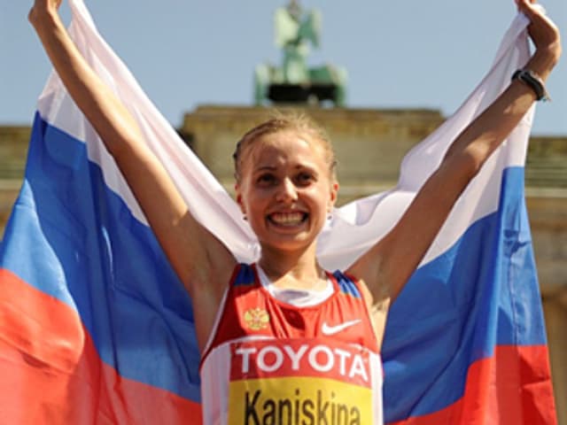 Olga Kaniskina (Foto: Oliver Lang/AFP)