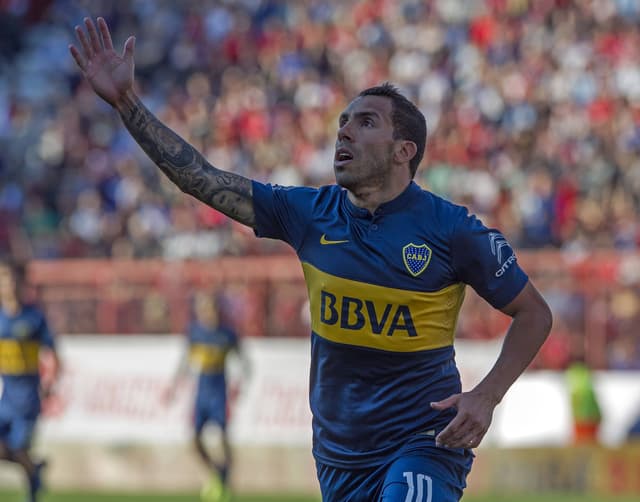 Tévez, do Boca Juniors, é avaliado em 15 milhões de euros<br>