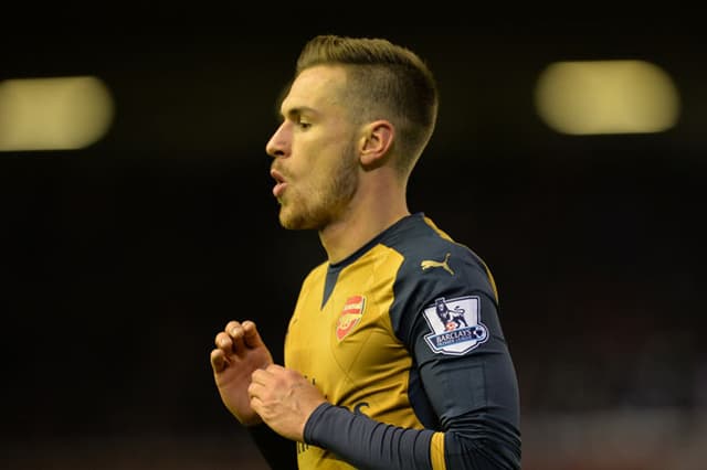 Ramsey - Liverpool x Arsenal (Foto: Paul Ellis / AFP)