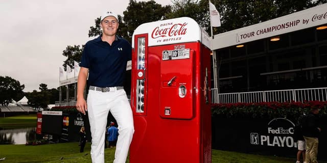 Jordan Spieth assina contrato com Coca-Cola