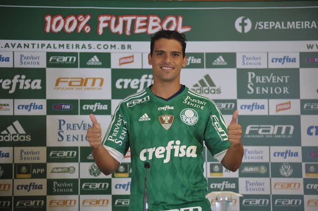 Apresentação de Jean no Palmeiras