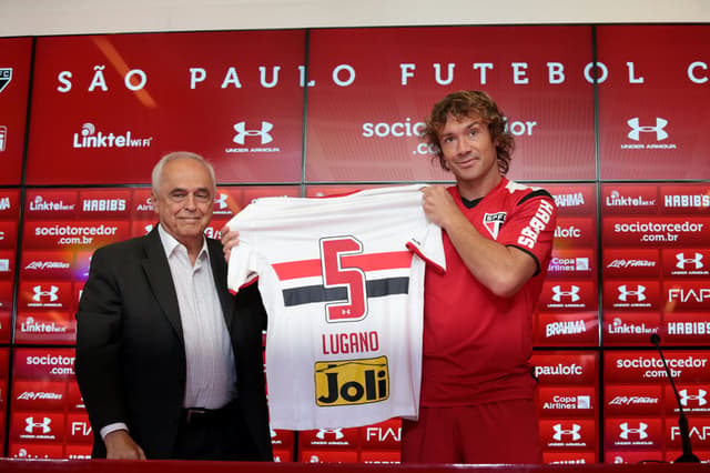 Apresentação de Diego Lugano no São Paulo