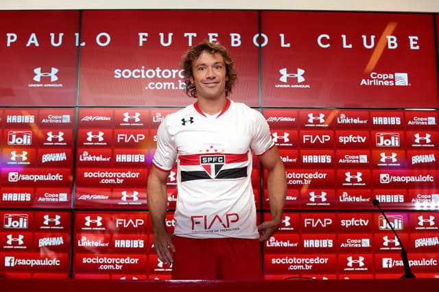 Apresentação de Diego Lugano no São Paulo