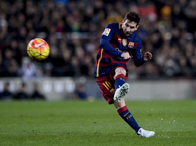 Messi - Barcelona x Athletic Bilbao (Foto: Josep Lago / AFP)