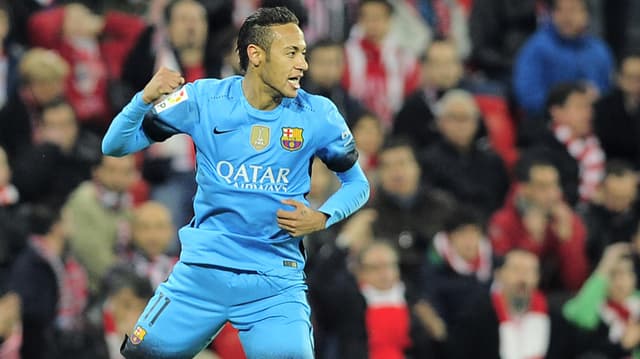 HOME - Athletic Bilbao x Barcelona - Copa do Rei - Neymar (Foto: Ander Gillenea/AFP)