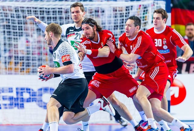 Alemanha e Hungria/Foto: EHF Euro