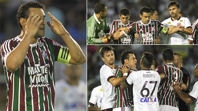 HOME - Fluminense x Atlético-PR - Primeira Liga - Expulsão de Fred (Fotos: Paulo Sérgio/LANCE!Press)