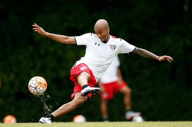 Treino do São Paulo - Wesley