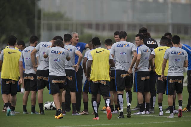 Treino Corinthians - Tite (foto:Daniel Augusto Jr/Corinthians)